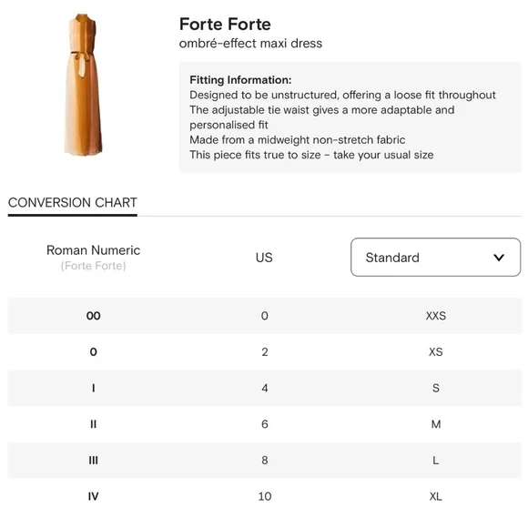 Forte Forte ombré-effect maxi dress | Size 1 - Picture 8 of 8